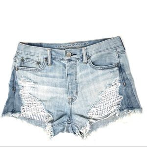 American Eagle Vintage Hi Rise Festival shorts